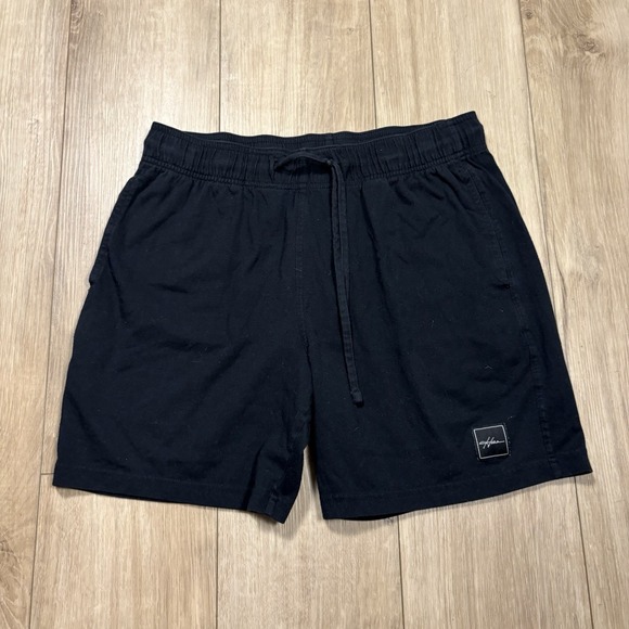 Hollister Other - Hollister Shorts‎ Men Small Black Solid Sleep Lounge Elastic Waist Drawstring